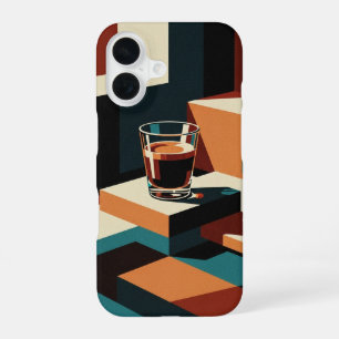 Coque iPhone 16 Expresso minimaliste vintage