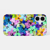 Coque iPhone 16 Extravagance d'Orchidées Aquarelle, (Verso Horizontal)