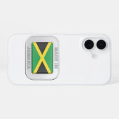 Coque iPhone 16 Fabriqué en Jamaïque (Verso Horizontal)