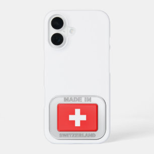 Coque iPhone 16 Fabriqué en Suisse