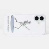 Coque iPhone 16 Fais bouger la planète (Verso Horizontal)