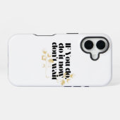 Coque iPhone 16 "Faites-le maintenant Citation Motivationnelle - A (Verso Horizontal)