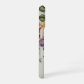 Coque iPhone 16 Fantaisie florale (Côté droit)