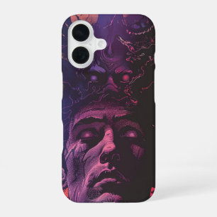 Coque iPhone 16 Fantastique sombre lovecraftien