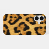 Coque iPhone 16 Faux Jaguar Skin (Verso Horizontal)