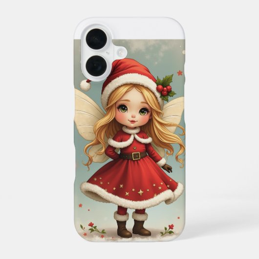 Coque iPhone 16 Fée de Noël coques iphone (Verso)
