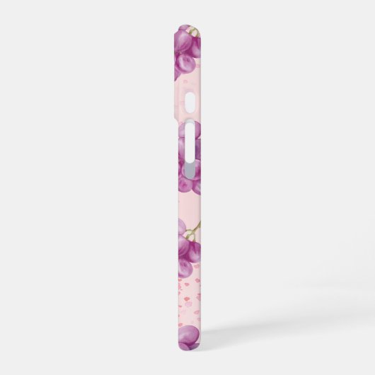 Coque iPhone 16 Feeling Really Grape Today (Côté gauche)