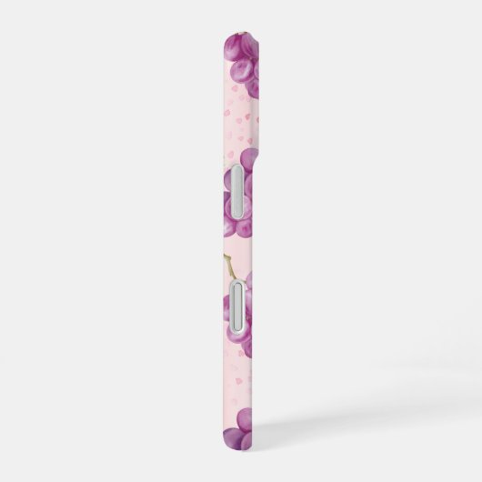 Coque iPhone 16 Feeling Really Grape Today (Côté droit)