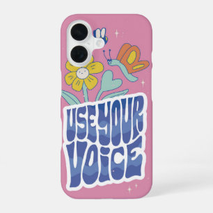 Coque iPhone 16 Féminisme Rétro Nature