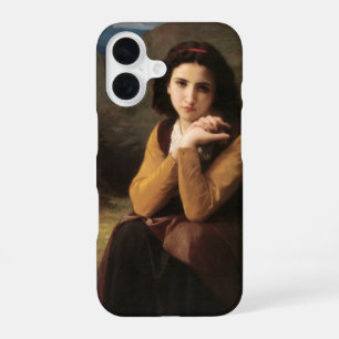 Coque iPhone 16 Femme Mignonne de Jeune Femme par Bouguereau
