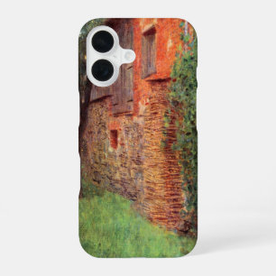 Coque iPhone 16 Ferme à Kammer par Gustav Klimt, Art Vintage