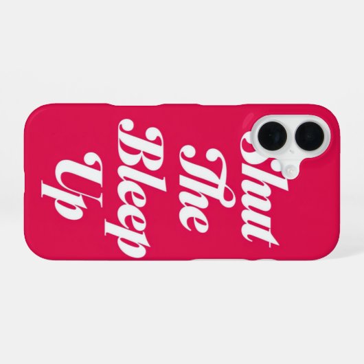 Coque iPhone 16 Fermer Le Sommeil _ coque iphone (Verso Horizontal)