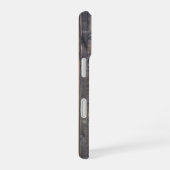 Coque iPhone 16 Fermeture de la clôture de séquoia patiné (Côté droit)