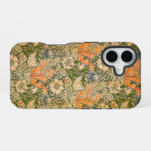 Coque iPhone 16 Festival de fleurs de William Morris Spring Compto (Verso Horizontal)