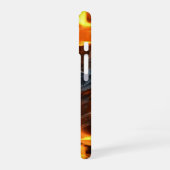 Coque iPhone 16 feu de camp (Côté gauche)