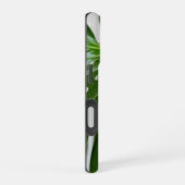 Coque iPhone 16 Feuille de Monstera verte luxuriante (Côté droit)