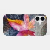 Coque iPhone 16 Feuille tombée (Verso Horizontal)
