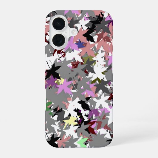 COQUE iPhone 16 FEUILLES D'ARBRE (Verso)
