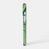 Coque iPhone 16 Feuilles de bananes tropicales vertes (Côté gauche)