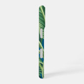 Coque iPhone 16 Feuilles de bananes tropicales vertes (Côté droit)