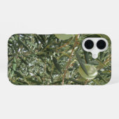 Coque iPhone 16 Feuilles d'olivier (Verso Horizontal)