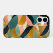 Coque iPhone 16 Feuilles Dorées (Verso Horizontal)