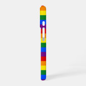 Coque iPhone 16 Fierté arc-en-ciel (Côté gauche)