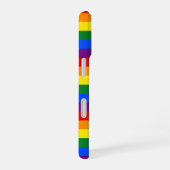 Coque iPhone 16 Fierté arc-en-ciel (Côté droit)