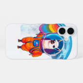 Coque iPhone 16 Fierté Lama (Verso Horizontal)