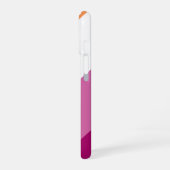 Coque iPhone 16 Fierté lesbienne (Côté gauche)