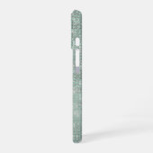 Coque iPhone 16 Fille Mint Glitzy Sparkle (Côté gauche)