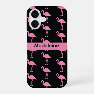 Coque iPhone 16 Flamants roses