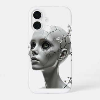 Coque iPhone 16 Fleur Brisée
