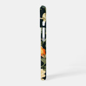Coque iPhone 16 Fleur complexe avec oiseau (Côté gauche)