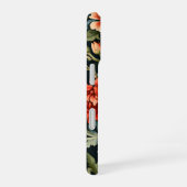 Coque iPhone 16 Fleur complexe avec oiseau (Côté droit)
