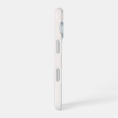 Coque iPhone 16 Fleur de Brume Bleue (Côté droit)