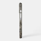 Coque iPhone 16 Fleur de corbeau gothique (Côté gauche)