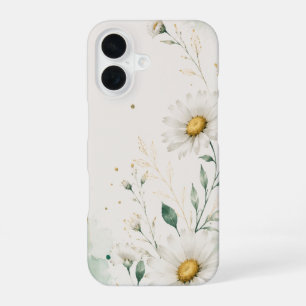 Coque iPhone 16 Fleur de Marguerite
