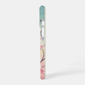 Coque iPhone 16 Fleur de Sakura Vintage (Côté gauche)