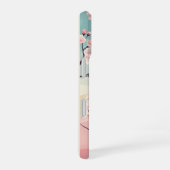 Coque iPhone 16 Fleur de Sakura Vintage (Côté droit)