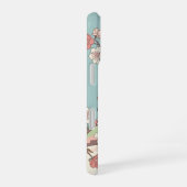 Coque iPhone 16 Fleur de Sakura Vintage (Côté droit)