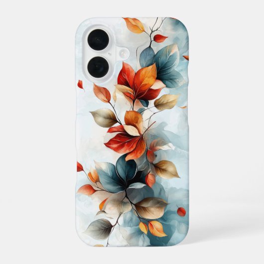 Coque iPhone 16 Fleurissement océanique (Verso)