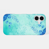 Coque iPhone 16 Fleurs aquarelles de cerisier | (Verso Horizontal)