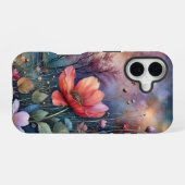 Coque iPhone 16 Fleurs au bord de l'eau (Verso Horizontal)