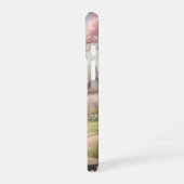 Coque iPhone 16 Fleurs de cerisiers à Bulle Français Rainbow Cotta (Côté gauche)