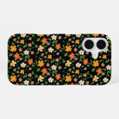 Coque iPhone 16 Fleurs de printemps (Verso Horizontal)