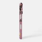 Coque iPhone 16 Fleurs de soleil Boho (Côté droit)