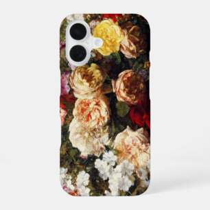 Coque iPhone 16 Fleurs d'été vintage par Henri Fantin-Latour
