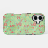 Coque iPhone 16 Fleurs douces (Verso Horizontal)