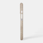 Coque iPhone 16 Fleurs et devis (Côté gauche)